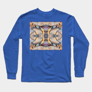 Elation. Abstract Geometric Pattern Long Sleeve T-Shirt